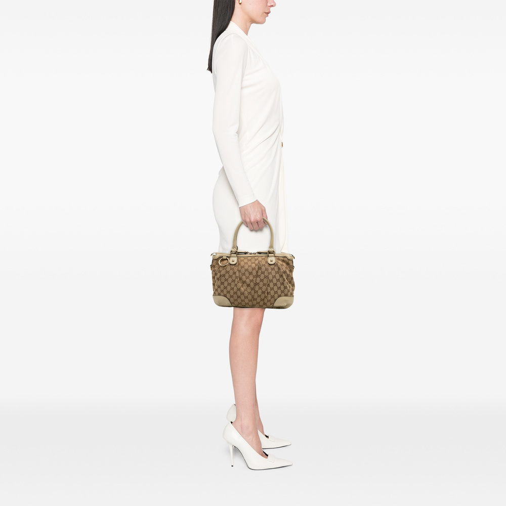 Pre-Loved Gucci GG Canvas Sukey Satchel - Picture 12 of 12
